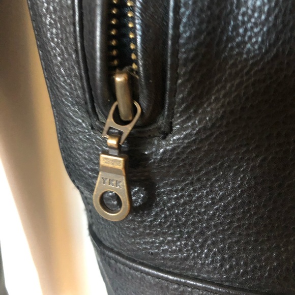 Excelled black genuine leather jacket 8 - Picture 4 of 16